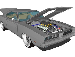 超精细汽车模型 道奇 Dodge Charger (3)